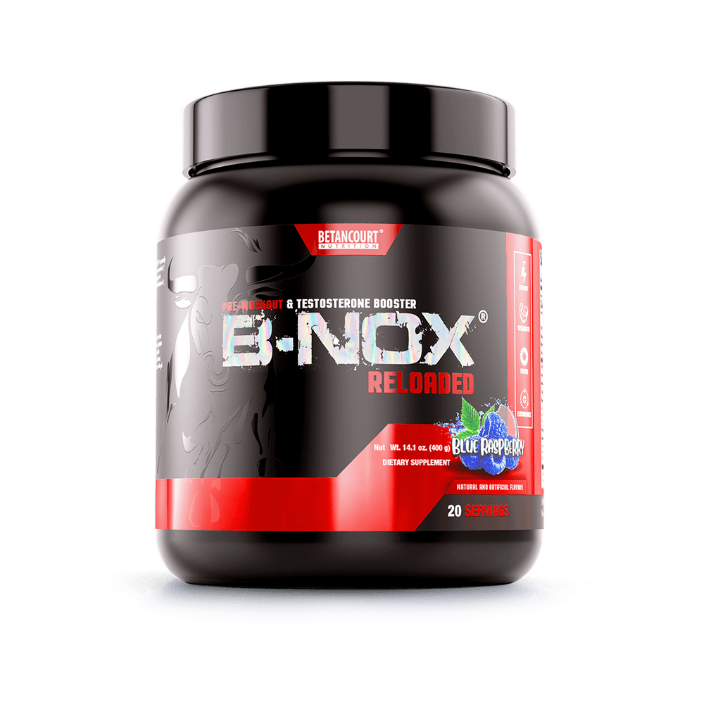 B-NOX RELOADED <br>PRE-WORKOUT & TESTOSTERONE BOOSTER